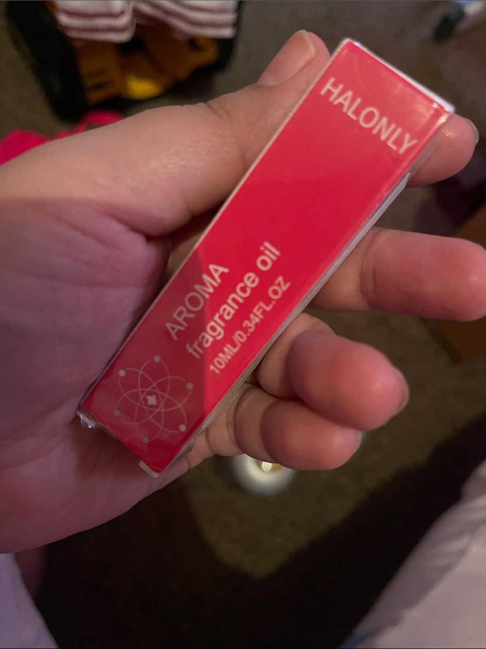 Halonly Pink Aroma Fragrance Oil Roller